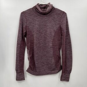 lululemon swiftly wool shirt 6 turtleneck top warm Long Sleeve Merino Wool‎